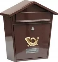 VOREL Škatuľa na listy 380 × 320 × 105mm bronzová 78582