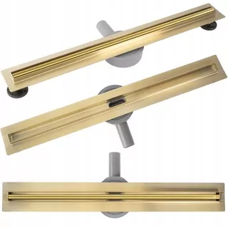 Odtok lineárny NEOX SLIM PRO 80 cm BRUSH GOLD