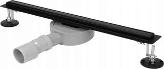 Fala Slim Black lineárny odtok 80 cm