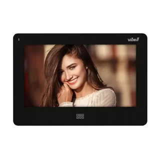 Bezdrôtový farebný LCD monitor 7” pre použitie v systémoch VIBELL dotykový displej pamäťový modul