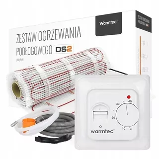 Kompletná sada elektrického podlahového vykurovania Warmtec DS2-10/T73
