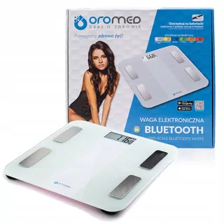 Analytická váha SKLO OROMED ORO-SCALE BLUETOOTH WHITE