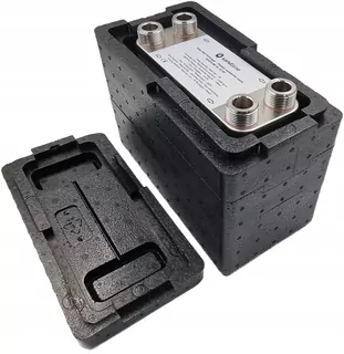 Výmenník tepla SANITLINE SL-12-50 50 doskový 45 kW 4 × 3/4" + tepelná izolácia