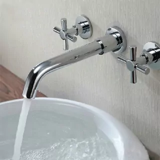 Kuchynský drez - W-Wall Kúpeľňa Kuchynský umývadlo Chrome Two