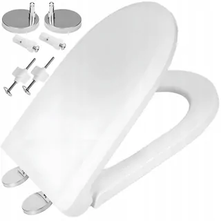 WC sedadlo Aqui Aspect, biely polypropylén