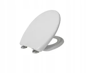 Kolesové WC sedadlo MKW, biely duroplast