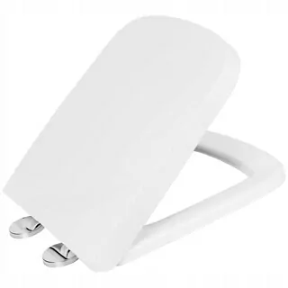 WC sedadlo Aqui SQUARE, biely duroplast