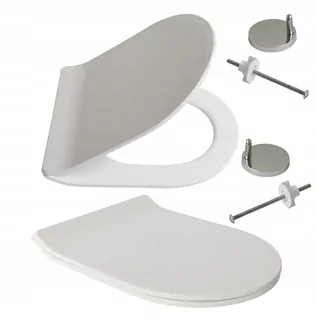 WC sedadlo Estiva Slim, biely polypropylén