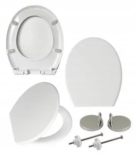 Estiva DDW0014 WC sedadlo, biely duroplast