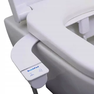 WC sedadlo BrookPad EcoSplash, biely duroplast