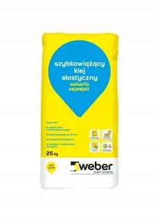 WEBERFIX MOMENT Flexibilné lepidlo na obklady – 25kg