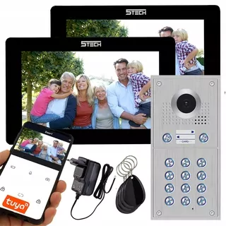 Použitie video interkomu s 2-miestnou bránovou stanicou 5Tech 84222-2