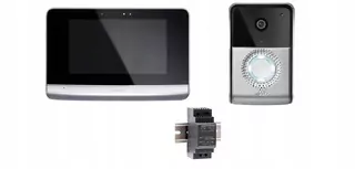 VIDEODOMOFÓN značky SOMFY model V500 s napájaním na DIN lištu
