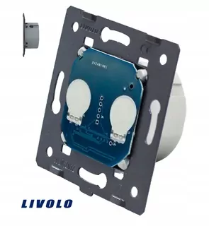 Vložka do dotykového spínača (dvojitý) – Livolo WW-C702