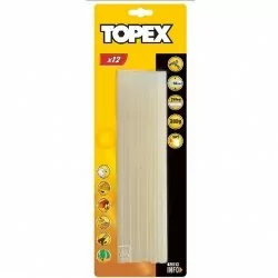 Lepiace vložky 11/250 mm 12, čierne TOPEX