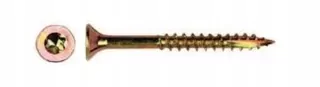Skrutka do dreva pozinkovaná žltá na TORX 6.0 × 130 mm T30