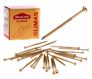Skrutky, šróby - Carpenter skrutiek Torx 6x160 kužeľovou hlavou 100ks
