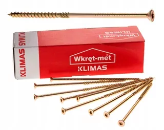 Skrutky, šróby  - Carpenter skrutiek Torx 6x220 kužeľovou hlavou 100ks