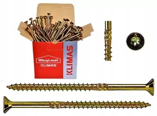 Skrutky, šróby  - Tesárske skrutky na drevo 4x70 Torx 250pcs