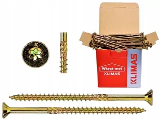 Skrutky do dreva s kužeľovou hlavou a päticou Torx