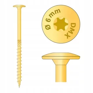 320610 - CT 06100 Skrutka 6 × 100 - (100/op)