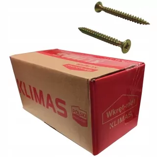 Skrutky do dreva tvrdené s plným závitom 3,5 × 40mm 5kg