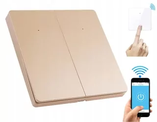 Wifi spínač svetla dvojnásobný spínac tuya