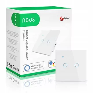 Spolupracuje s ústredníkom - ZigBee bránou v rámci aplikácie Tuya NOUS Smart Home.