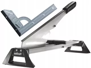Gilotína na rezánie panelov wolfcraft LC600 + univerzálny uhlník wol fcraft