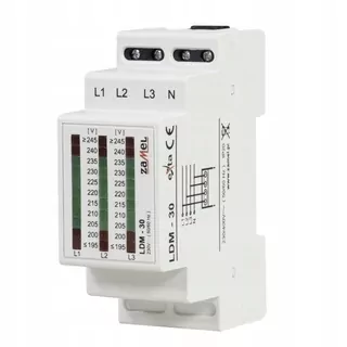 Indikátor napätia 3-fázový 230/400 V AC, typ: LDM-30, exta Zamel