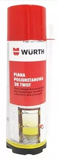 Montážna pena PUR - Wurth Piano polyuretán Montáž 2k Twist 400ml
