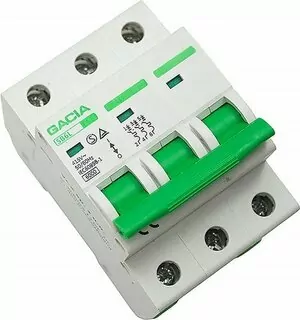 Poistkový istič C50 50 A 3P GACIA