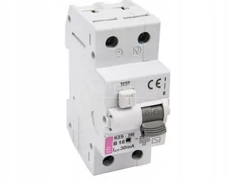 Nadprúdový istič 2P 16 A B 0,03 A typ AC KZS-2 m 002173104