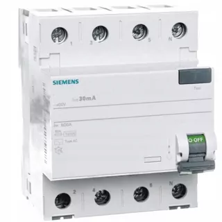 Rozdielový istič Siemens SENTRON 25 A 30mA