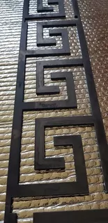 Grécky vzor 1475 × 130 × 4mm balkón Balustrada Brána