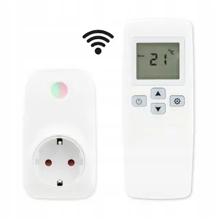 Zásuvkový termostat HY201 + HY703 PILOT Wi-Fi