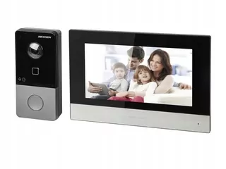 Video interkom HikVision DS-KIS603-P(B) - verzia s tmavším vonkajším panelom