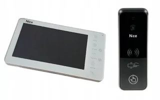 Video interkom Nice LOOK WPLUS B: interkom EYE PLUS B + monitor LOOK W