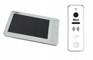 Video interkom Nice LOOK WPLUS W: interkom EYE PLUS W + monitor LOOK W