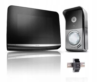 VIDEODOMOFÓN značky SOMFY model V500 io s napájaním na DIN lištu