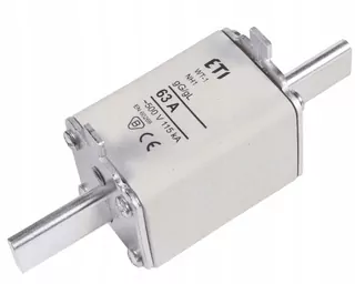 Poistková vložka NH1 63 A gG 500 V WT-1