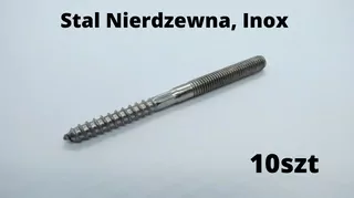 Skrutky, šróby  - Kombinácia skrutkou Double nerezová oceľ M8x100