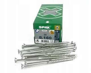 Skrutky, šróby - Spax 8x160 WRONOX CONSTRUCTION T40 50S