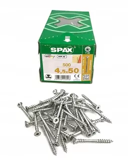 Skrutky, šróby  - Skrutky Spax pre 4,5x50 T-20 500 Wirex