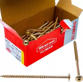 Skrutky, šróby - Carpenter vrutmi TX 6x120 dreva 50ks