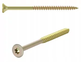 Skrutky do dreva kalené 6 × 120 TORX 200 ks