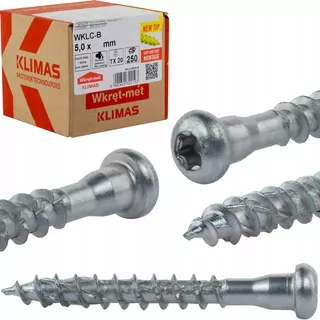 Skrutky, šróby - Skrutky pre tesárov 5 × 50mm Torx 250S.