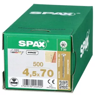 Skrutky, šróby  - Spax podlahové skrutky 4.5x70 500 ks