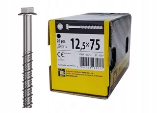 Skrutky, šróby - Tvrdené skrutky pre betónové hmotnostných dielov 12,5 x75