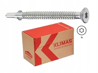 Skrutky, šróby  - Torx 6,3x50 250pcs samorezné skrutky. horolezec